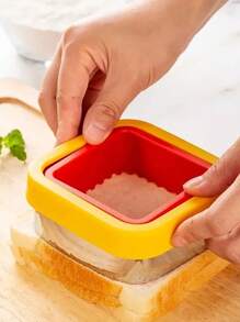 1/2/3 stuks set sandwich-trimkorstsnijder cartoon-toastvorm, doe-het-zelfbroodvorm, moederdagkeukenbakgereedschap, cadeau
