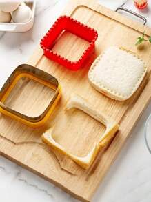 1/2/3 stuks set sandwich-trimkorstsnijder cartoon-toastvorm, doe-het-zelfbroodvorm, moederdagkeukenbakgereedschap, cadeau