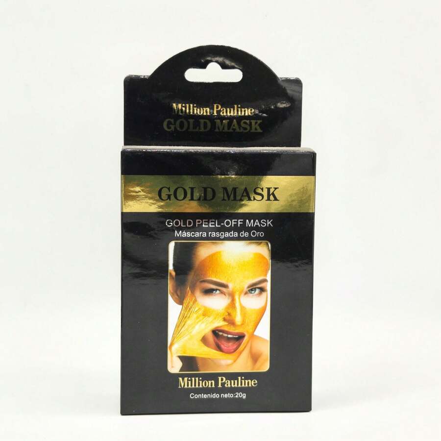 Caja con 10 Mascarillas Rasgadas de Oro Gold Peel Off Mask - Dorado - Ver 1