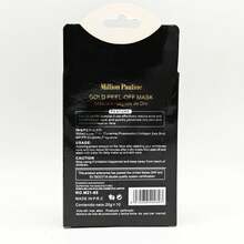 Caja con 10 Mascarillas Rasgadas de Oro Gold Peel Off Mask - Dorado - Ver 3