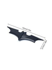 Pequeño clip para billetes con forma de murciélago, creativo clip para billetes de papel con forma de murciélago, de acero inoxidable, de metal, para tarjetas de visita, para hombre