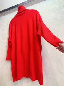 Plus Size Sweaters - Rot - Übersicht 3