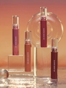 Rom&nd Romand Juicy Lasting Tint 17 WOODY SUNSET，液体唇膏，唇彩，不粘腻，高光泽，打造亮泽妆效，持久保湿，提亮肤色，自然妆感，日常唇彩，韩国化妆品，礼盒装，4克/0.14盎司 - Glasting17 WOODY SUNSET - 查看 9