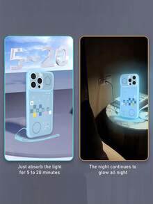 1 Miếng Sáng Mờ Xanh TPU trong suốt Họa tiết Hình học Ốp lưng & bao da điện thoại , Chống rơi , Với 1 Sáng Xanh Silicone Treo Dây thừng / Phát sáng Ốp lưng & bao da điện thoại / Đèn huỳnh quang Ốp lưng & bao da điện thoại / Vui Ốp lưng & bao da điện thoại , Tương thích với iPhone , Android , Samsung , Xiaomi , Oppo , Apple 15pro Ốp lưng & bao da điện thoại , Apple 14pro , Samsung A52 4G Ốp lưng & bao da điện thoại , Samsung A31 4G Ốp lưng & bao da điện thoại , Samsung A23 Ốp lưng & bao da điện thoại , Redmi Note 11 4G Ốp lưng & bao da điện thoại , Redmi Note 12 4G Ốp lưng & bao da điện thoại , Oppo A54 Ốp lưng & bao da điện thoại , Samsung A14 Ốp lưng & bao da điện thoại , Samsung A54 Ốp lưng & bao da điện thoại - Màu xanh lam - Xem 9