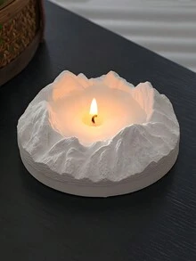 3D Simulated Stone Mountain Peaks, Iceberg Snow Silicone Mold Storage Box Aromatherapy Candle Cup Gypsum Clay Casting Mold Epoxy Resin Drip Glue Ashtray Mold DIY Expansion Stone Mold Home Candle Holder Container Plaster Mold