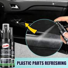 1pc 50ml/30ml Interior Repair Spray Protection Spray Instrument Panel Interior Refurbishing Agent Glazing Maintenance Dustproof,Kitchen,Bathroom,Home,Household Supplies