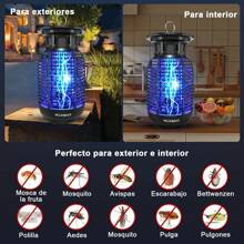 18W Lámpara Mata Mosquitos Eléctrica Luz Uv Mosquito Killer - Tipo de Enchufe A USA (110-127V) - Ver 2