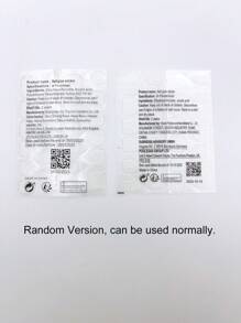 24入組肉粉色法式假指甲，需使用黏合劑，閃亮按壓式指甲，女性可穿戴的指甲藝術貼紙，完全成品假指甲，美甲用品 - 彩色 - 查看 5