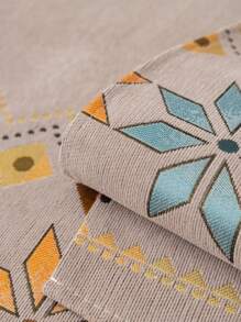 1pc All Season Sofa Cushion Cover, Bohemian Modern Minimalist Non-Slip Sofa Seat Pad, Dust-Proof Washable Sofa Throw Cover, Suitable For Bedroom, Office, Living Room, L-Shaped Sofa And 1-2-3-4 Seat Covers - Coffee Brown - View 9