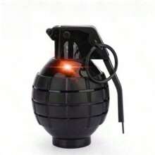 1pc Creative Prank Grenade Toy For Teenagers - Black - View 2