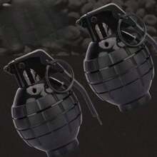 1pc Creative Prank Grenade Toy For Teenagers - Black - View 5
