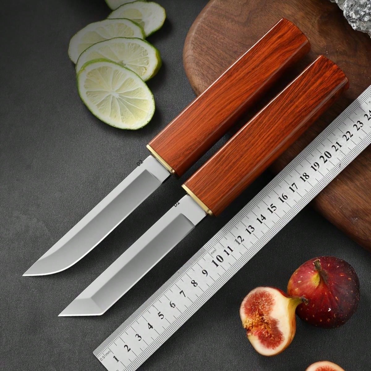 Sharp Fruit Knife, Fixed Blade EDC Portable Scabbard Knife, Meat Cutter