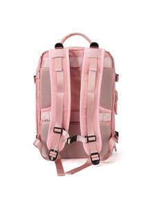 Women's Travel Backpack, Laptop Backpack, Casual Shoulder Bag, Short-Haul, Lightweight, Large Capacity, Suitable For Travel And College Students - Pink - View 6