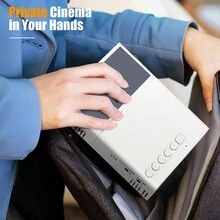 Mini Projector, Support Full HD Video Projector, Portable Outdoor Home Theater Movie Projector, Compatible With HDMI-Compatible, USB, AV, Smartphone/Tablet/Laptop/PC/TV Box For Home Entertainment - UK Plug(220-240V) - View 7