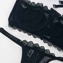 Women Sexy Lingerie Sets - màu đen - Xem 2