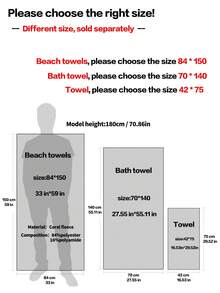 1pc Printed Heart Pattern Towel (Bath Towel Or Hand Towel), Coral Fabric Soft Absorbent Home Towel/Bath Towel - Romantic And Fashionable, Sold In Different Sizes, Choose Your Preferred Size - With Faint Coffee Scent, Soft And Lightweight Shower Towels For Beauty Salon, Hotel Sports,Home Essentials, Towel, Skin Care Bath Towel Sheet