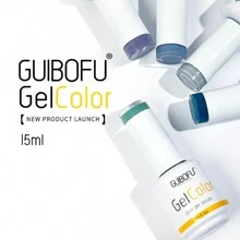 Esmalte de uñas/Gel de 15ml de gran capacidad, 120 colores disponibles, tapa superior incluida, un solo unicolor por frasco, para uso en salón de uñas