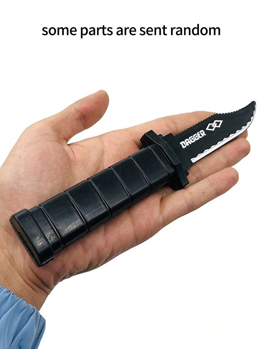 1Pc Magic Props Toys, Tricky Toys, Clown Magic Plastic Telescopic Knife