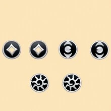 1對新款韓系男士時尚簡約細緻的男士耳環 - 銀色 - 查看 6