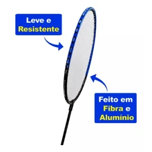Badminton Rackets - Blue - View 4