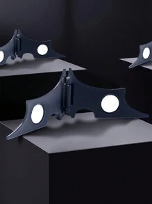 Pequeño clip para billetes con forma de murciélago, creativo clip para billetes de papel con forma de murciélago, de acero inoxidable, de metal, para tarjetas de visita, para hombre