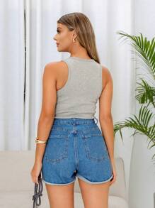 Women Tank Tops & Camis - Xám - Xem 2