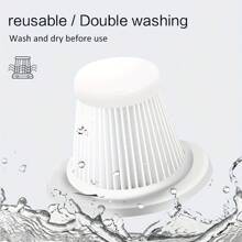 CascadeVac 迷你強力車用吸塵器,無線家用清潔器,手持式無線廚房吸塵器,具有吹風和吸塵功能,適用於清潔汽車內飾,家庭,廚房,鍵盤,沙發等 - 黑色 - 查看 10