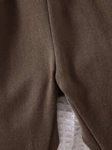 寶寶男孩鬆身編織休閒褲,適用於春季和秋季