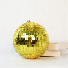 1pc Gold Disco Ball Decoration - Gold - View 1
