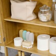 Over-The-Toilet Storage - 棕色 - 查看 5