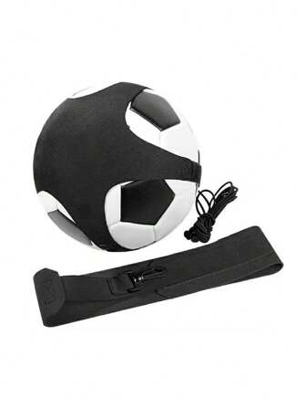 1pc Elastic Football Juggling Strap, Juggling Trainer, Juggling Bag, Football Training Equipment, Outdoor Sports, Back To School Season, Sports Holiday Accessories. Options: [1pc Juggling Strap]: Waist Belt + Elastic Rope + Football Bag, [1pc Juggling Strap + 1pc Size 4 Football]: Waist Belt + Elastic Rope + Football Bag + 1pc Size 4 Football + Air Pump, [1pc Juggling Strap + 1pc Size 5 Football]: Waist Belt + Elastic Rope + Football Bag + 1pc Size 5 Football + Air Pump