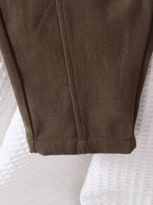 寶寶男孩鬆身編織休閒褲,適用於春季和秋季