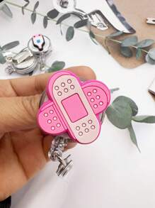 1 Stück Cartoon Krankenschwester Ausweishalter mit Stethoskop, Maske, Medizinbox, Zähne, Pillen und Krankenschwestern-Uniform Design, einziehbarer Ausweishalter mit leicht zu benutzender Befestigung, süßer ID-Halter, Geschenk für Ärzte und Krankenschwestern, Auto-Accessoires, Taschenbaumler, Schule, Goth Y2k - Verschiedenfarbig - Übersicht 25