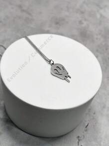 Men's Pendant Necklaces - 銀色 - 查看 5