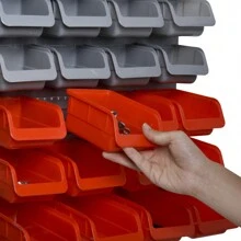 Garage Tool Storage Racks - Red - View 9