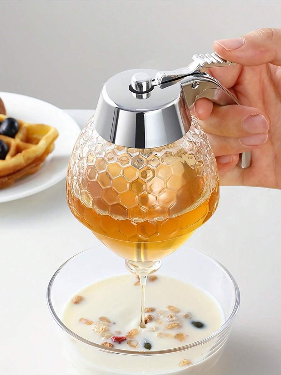 1 Miếng Mật ong Máy Phân phối , Nước xi-rô Máy Phân phối , Mật ong Jam Nhấn Máy Phân phối , Nhấn Mật ong Bình Chai nước chấm , Nhựa Lọ kín , Ống khói Bình Nước xi-rô Nồi Với Mật ong Máy Phân phối , Dễ Đến Lau sạch Mật ong Bình , Nước xi-rô Máy Phân phối , Mật ong Thùng đựng hàng Nhựa Con ong , Nhỏ giọt Mật ong Bình Với Đứng Mật ong Giá đỡ Mật ong , Bột Máy Phân phối Với Nắp - Trong sáng - Xem 1