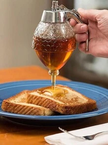 1 Miếng Mật ong Máy Phân phối , Nước xi-rô Máy Phân phối , Mật ong Jam Nhấn Máy Phân phối , Nhấn Mật ong Bình Chai nước chấm , Nhựa Lọ kín , Ống khói Bình Nước xi-rô Nồi Với Mật ong Máy Phân phối , Dễ Đến Lau sạch Mật ong Bình , Nước xi-rô Máy Phân phối , Mật ong Thùng đựng hàng Nhựa Con ong , Nhỏ giọt Mật ong Bình Với Đứng Mật ong Giá đỡ Mật ong , Bột Máy Phân phối Với Nắp - Trong sáng - Xem 9