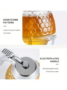 1 Miếng Mật ong Máy Phân phối , Nước xi-rô Máy Phân phối , Mật ong Jam Nhấn Máy Phân phối , Nhấn Mật ong Bình Chai nước chấm , Nhựa Lọ kín , Ống khói Bình Nước xi-rô Nồi Với Mật ong Máy Phân phối , Dễ Đến Lau sạch Mật ong Bình , Nước xi-rô Máy Phân phối , Mật ong Thùng đựng hàng Nhựa Con ong , Nhỏ giọt Mật ong Bình Với Đứng Mật ong Giá đỡ Mật ong , Bột Máy Phân phối Với Nắp - Trong sáng - Xem 5