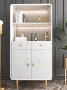 1 件复古高光泽大理石图案白色和灰色防水、防污、易清洁自粘墙纸墙贴适用于家庭装饰、橱柜、书桌、椅子、房间翻新、翻新贴纸可撕墙板、墙纸、壁纸、春季装饰品让您的家焕然一新、拉玛装饰贴纸 - 彩色 - 查看 7