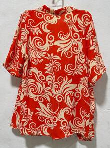 Women Two-Piece Outfits - 橘色 - 查看 2