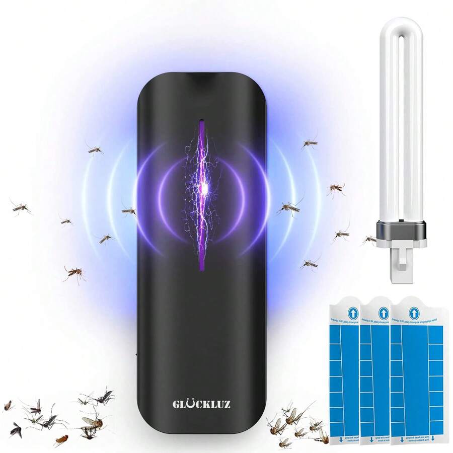 9W Lámpara Mata Mosquitos Insectos Killer Eléctrico Matamoscas