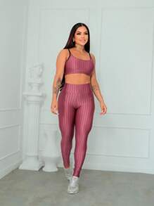 Women Sports Sets - Hồng - Xem 2