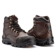 Men Boots - 棕色 - 查看 3