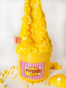 6盎司手工製氣泡球瘦身型,食品模擬系列軟爆米花,泡沫擠壓asmr提供瘦身体验,柔软手感,成人减压玩具