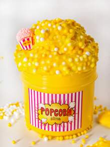 6盎司手工製氣泡球瘦身型,食品模擬系列軟爆米花,泡沫擠壓asmr提供瘦身体验,柔软手感,成人减压玩具