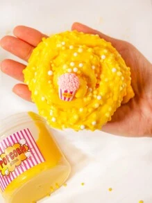 6盎司手工製氣泡球瘦身型,食品模擬系列軟爆米花,泡沫擠壓asmr提供瘦身体验,柔软手感,成人减压玩具