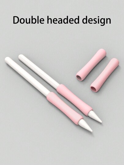 1 pieza/2 piezas/4 piezas/8 piezas Agarre de silicona para lápiz, para lápices táctiles de 1ra/2da generación, universal