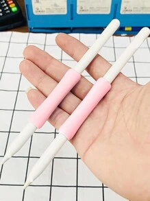 1pc/2pcs/4pcs/8pcs Silicone Pen Sleeve Grip, For 1st/2nd Generation Touch Screen Pens, Universal - Pink - View 4