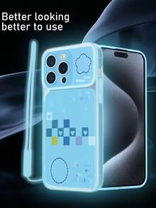 1 Miếng Sáng Mờ Xanh TPU trong suốt Họa tiết Hình học Ốp lưng & bao da điện thoại , Chống rơi , Với 1 Sáng Xanh Silicone Treo Dây thừng / Phát sáng Ốp lưng & bao da điện thoại / Đèn huỳnh quang Ốp lưng & bao da điện thoại / Vui Ốp lưng & bao da điện thoại , Tương thích với iPhone , Android , Samsung , Xiaomi , Oppo , Apple 15pro Ốp lưng & bao da điện thoại , Apple 14pro , Samsung A52 4G Ốp lưng & bao da điện thoại , Samsung A31 4G Ốp lưng & bao da điện thoại , Samsung A23 Ốp lưng & bao da điện thoại , Redmi Note 11 4G Ốp lưng & bao da điện thoại , Redmi Note 12 4G Ốp lưng & bao da điện thoại , Oppo A54 Ốp lưng & bao da điện thoại , Samsung A14 Ốp lưng & bao da điện thoại , Samsung A54 Ốp lưng & bao da điện thoại - Màu xanh lam - Xem 11