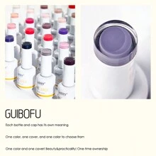 15ml Esmalte de uñas en gel de gran volumen, 120 colores para seleccionar, con capa superior, nuevos lanzamientos para 2025, especialmente para salones de uñas